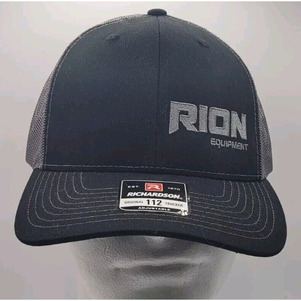 Rion Equipment Trucker Hat‎ Richardson 112 Baseball Snapback Mesh